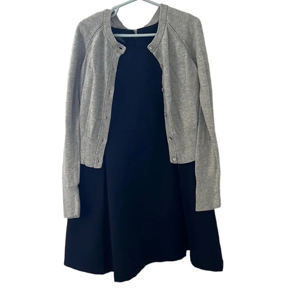 Cat & Jack/ George Other - Girls school uniform dress with separate cardigan. George Size 6